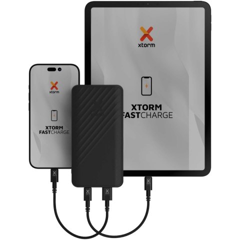 Xtorm XG220 Go2 powerbank 15 W 20 000 mAh z szybkim ładowaniem czarny