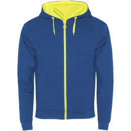 Fuji bluza unisex błękit królewski, fluor yellow