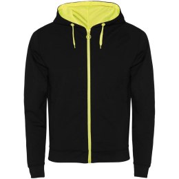 Fuji bluza unisex czarny, fluor yellow