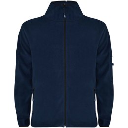 Luciane męska kurtka polarowa z zamkiem błyskawicznym na całej długości navy blue (R11951R3)