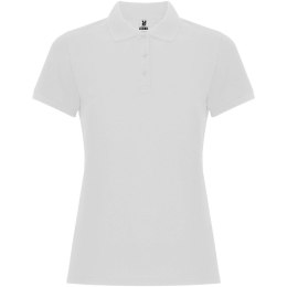 Pegaso Premium koszulka damska polo z krótkim rękawem biały
