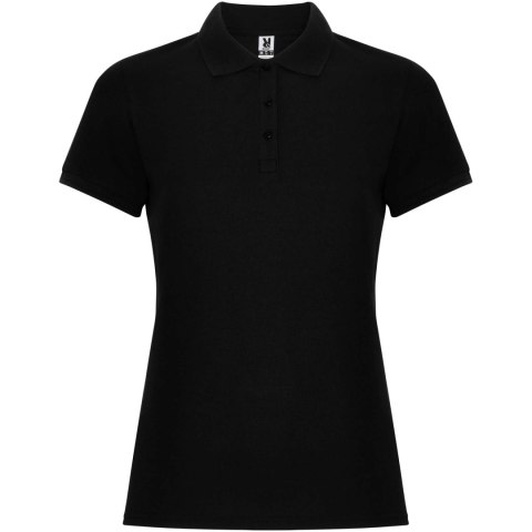 Pegaso Premium koszulka damska polo z krótkim rękawem czarny Pegaso Premium koszulka damska polo z krótkim rękawem czarny