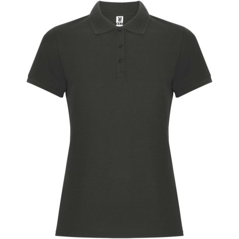 Pegaso Premium koszulka damska polo z krótkim rękawem dark lead