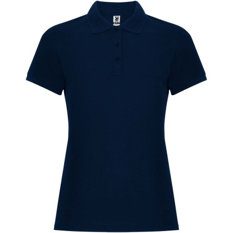 Pegaso Premium koszulka damska polo z krótkim rękawem navy blue