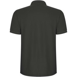 Pegaso Premium koszulka męska polo z krótkim rękawem dark lead