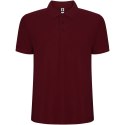 Pegaso Premium koszulka męska polo z krótkim rękawem garnet