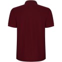 Pegaso Premium koszulka męska polo z krótkim rękawem garnet
