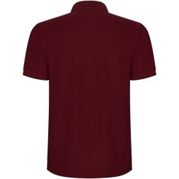 Pegaso Premium koszulka męska polo z krótkim rękawem garnet