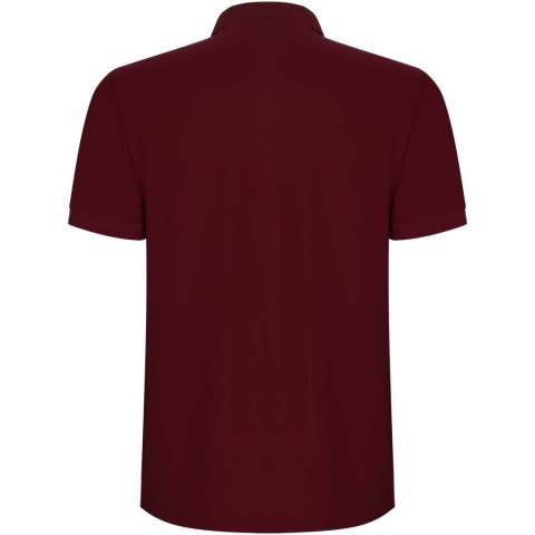 Pegaso Premium koszulka męska polo z krótkim rękawem garnet Pegaso Premium koszulka męska polo z krótkim rękawem garnet