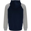 Badet dwukolorowa bluza z kapturem unisex navy blue, szary melanż Badet dwukolorowa bluza z kapturem unisex navy blue, szary melanż