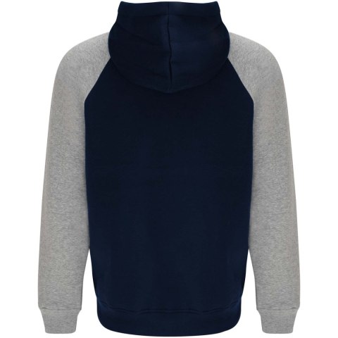 Badet dwukolorowa bluza z kapturem unisex navy blue, szary melanż Badet dwukolorowa bluza z kapturem unisex navy blue, szary melanż