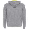 Fuji bluza unisex szary melanż, fluor yellow