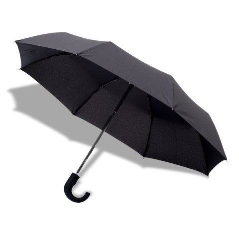 Składany parasol sztormowy Biel, czarny - druga jakość Składany parasol sztormowy Biel, czarny - druga jakość