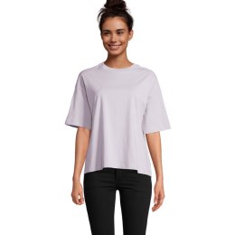 BOXY WOMEN T-SHIRT OVERSIZE Lilac L
