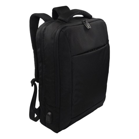 Plecak na laptop City Trybe, czarny Plecak na laptop City Trybe, czarny