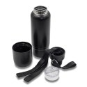 Wielofunkcyjna butelka próżniowa Multina 500ml, czarny Wielofunkcyjna butelka próżniowa Multina 500ml, czarny