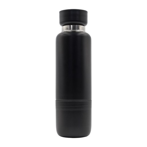 Wielofunkcyjna butelka próżniowa Multina 500ml, czarny Wielofunkcyjna butelka próżniowa Multina 500ml, czarny