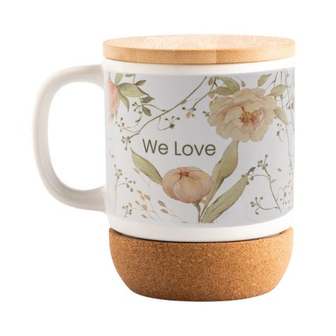 Kubek ceramiczny z powłoką sublimacyjną Giulio, biały Kubek ceramiczny z powłoką sublimacyjną Giulio, biały