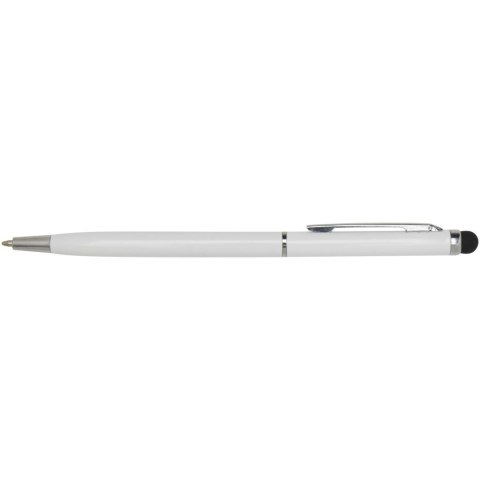 Ore aluminium ballpoint pen with stylus biały Ore aluminium ballpoint pen with stylus biały