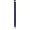 Ore aluminium ballpoint pen with stylus błękit oceanu