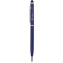 Ore aluminium ballpoint pen with stylus błękit oceanu