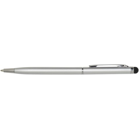 Ore aluminium ballpoint pen with stylus srebrny Ore aluminium ballpoint pen with stylus srebrny