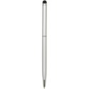 Ore aluminium ballpoint pen with stylus srebrny