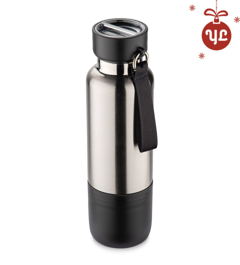 Butelka termiczna ze smyczką RON 500 ml Butelka termiczna ze smyczką RON 500 ml