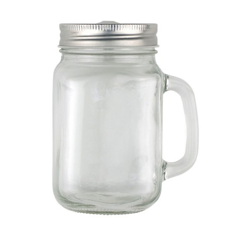 Słoik do picia 480 ml ze słomką Słoik do picia 480 ml ze słomką