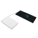Power bank 5000 mAh ze zintegrowanymi kablami, adapter w komplecie | Presley Power bank 5000 mAh ze zintegrowanymi kablami, adapter w komplecie | Presley