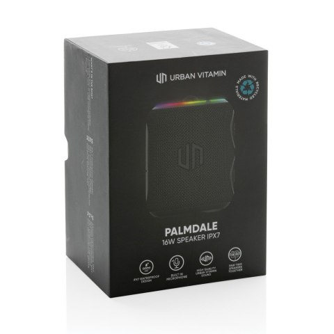 Głośnik bezprzewodowy 16W Urban Vitamin Palmdale, IPX7 Głośnik bezprzewodowy 16W Urban Vitamin Palmdale, IPX7