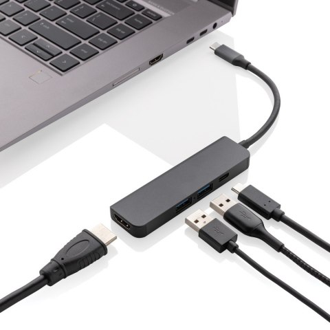 Hub USB 3.0 i USB typu C Terra, wejście HDMI 4K, RABS Hub USB 3.0 i USB typu C Terra, wejście HDMI 4K, RABS