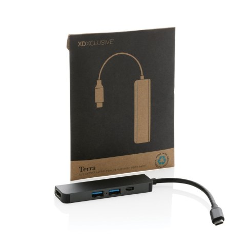 Hub USB 3.0 i USB typu C Terra, wejście HDMI 4K, RABS Hub USB 3.0 i USB typu C Terra, wejście HDMI 4K, RABS