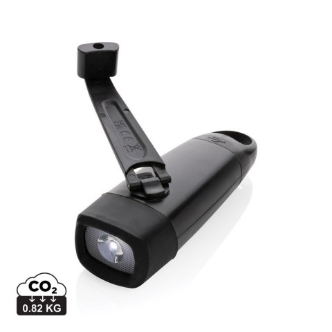 Latarka na dynamo Lightwave, ładowana przez USB, RABS Latarka na dynamo Lightwave, ładowana przez USB, RABS
