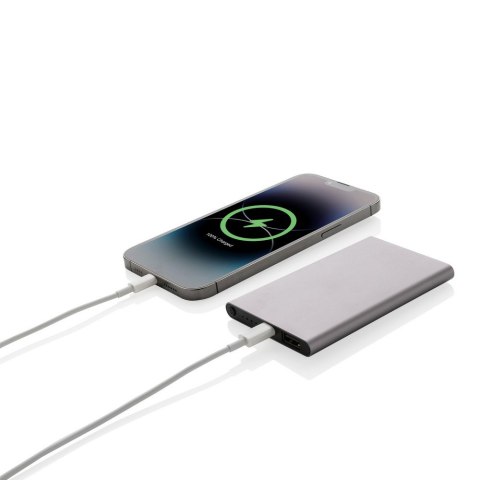 Power bank 4000 mAh z aluminium z recyklingu Power bank 4000 mAh z aluminium z recyklingu