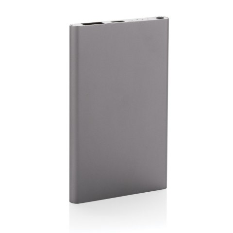 Power bank 4000 mAh z aluminium z recyklingu Power bank 4000 mAh z aluminium z recyklingu