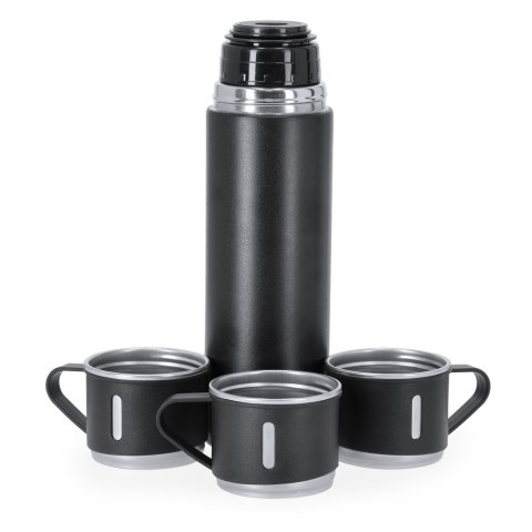 Termos 420 ml i 3 kubki 140 ml Termos 420 ml i 3 kubki 140 ml