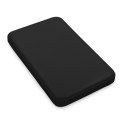 Power bank 5000 mAh ze zintegrowanymi kablami, adapter w komplecie | Presley Power bank 5000 mAh ze zintegrowanymi kablami, adapter w komplecie | Presley