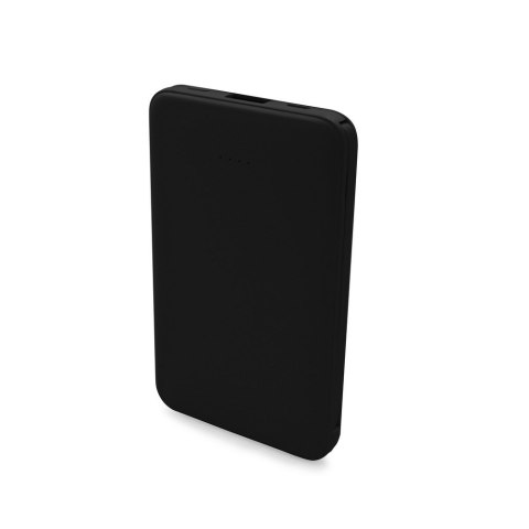 Power bank 5000 mAh ze zintegrowanymi kablami, adapter w komplecie | Presley Power bank 5000 mAh ze zintegrowanymi kablami, adapter w komplecie | Presley