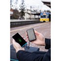 Power bank 5000 mAh ze zintegrowanymi kablami, adapter w komplecie | Presley Power bank 5000 mAh ze zintegrowanymi kablami, adapter w komplecie | Presley