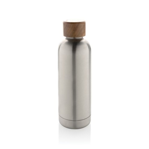 Butelka termiczna 500 ml Wood, stal nierdzewna z recyklingu Butelka termiczna 500 ml Wood, stal nierdzewna z recyklingu
