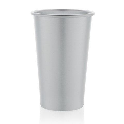 Lekki kubek podróżny 450 ml Alo, aluminium z recyklingu Lekki kubek podróżny 450 ml Alo, aluminium z recyklingu