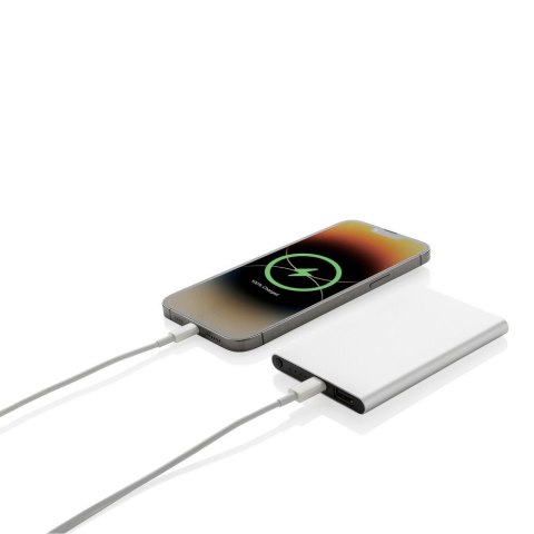 Power bank 4000 mAh z aluminium z recyklingu Power bank 4000 mAh z aluminium z recyklingu