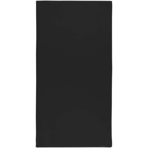 Lucas ręcznik sportowy RPET 50x100 cm czarny Lucas ręcznik sportowy RPET 50x100 cm czarny
