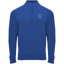 Epiro bluza unisex z długim rękawem i zamkiem błyskawicznym 1/4 błękit królewski