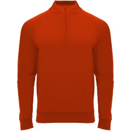 Epiro bluza unisex z długim rękawem i zamkiem błyskawicznym 1/4 czerwony