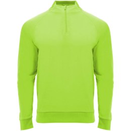 Epiro dziecięca bluza z długim rękawem i zamkiem błyskawicznym 1/4 fluor green
