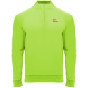 Epiro dziecięca bluza z długim rękawem i zamkiem błyskawicznym 1/4 fluor green