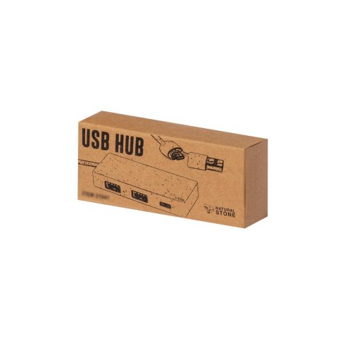 Hub USB i USB-C z ekstraktu z kamienia Hub USB i USB-C z ekstraktu z kamienia