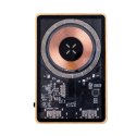 Magnetyczny bezprzewodowy bambusowy power bank 5000 mAh, ładowarka bezprzewodowa 15W Magnetyczny bezprzewodowy bambusowy power bank 5000 mAh, ładowarka bezprzewodowa 15W